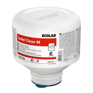 Ecolab Solid Clean M Dishwasher Detergent 4.5kg (Pack of 4)
